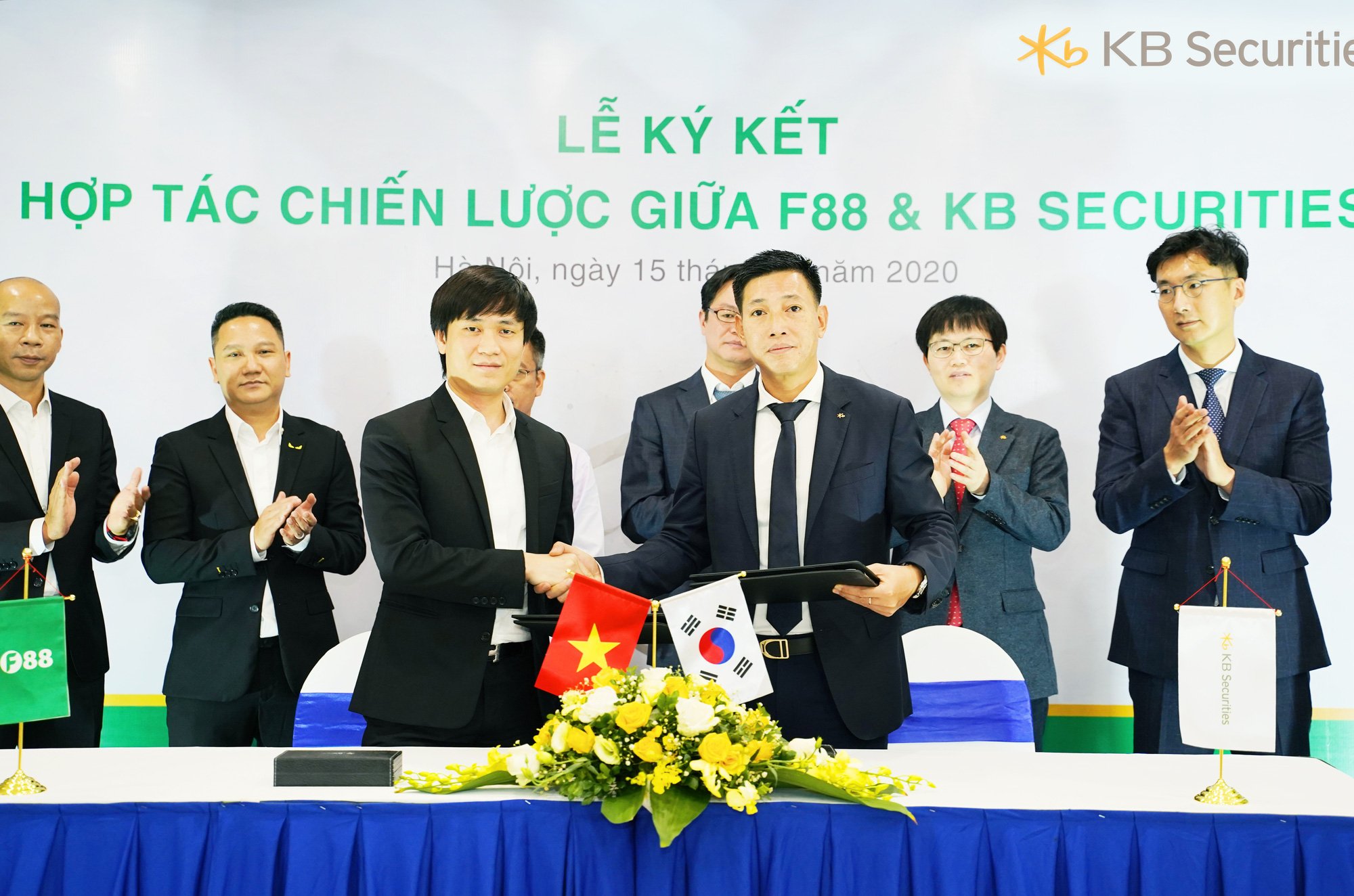 Mục tiêu trở thành chuỗi cửa hàng tiện lợi về tài chính, F88 “bắt tay” KB Financial Group - Ảnh 1.
