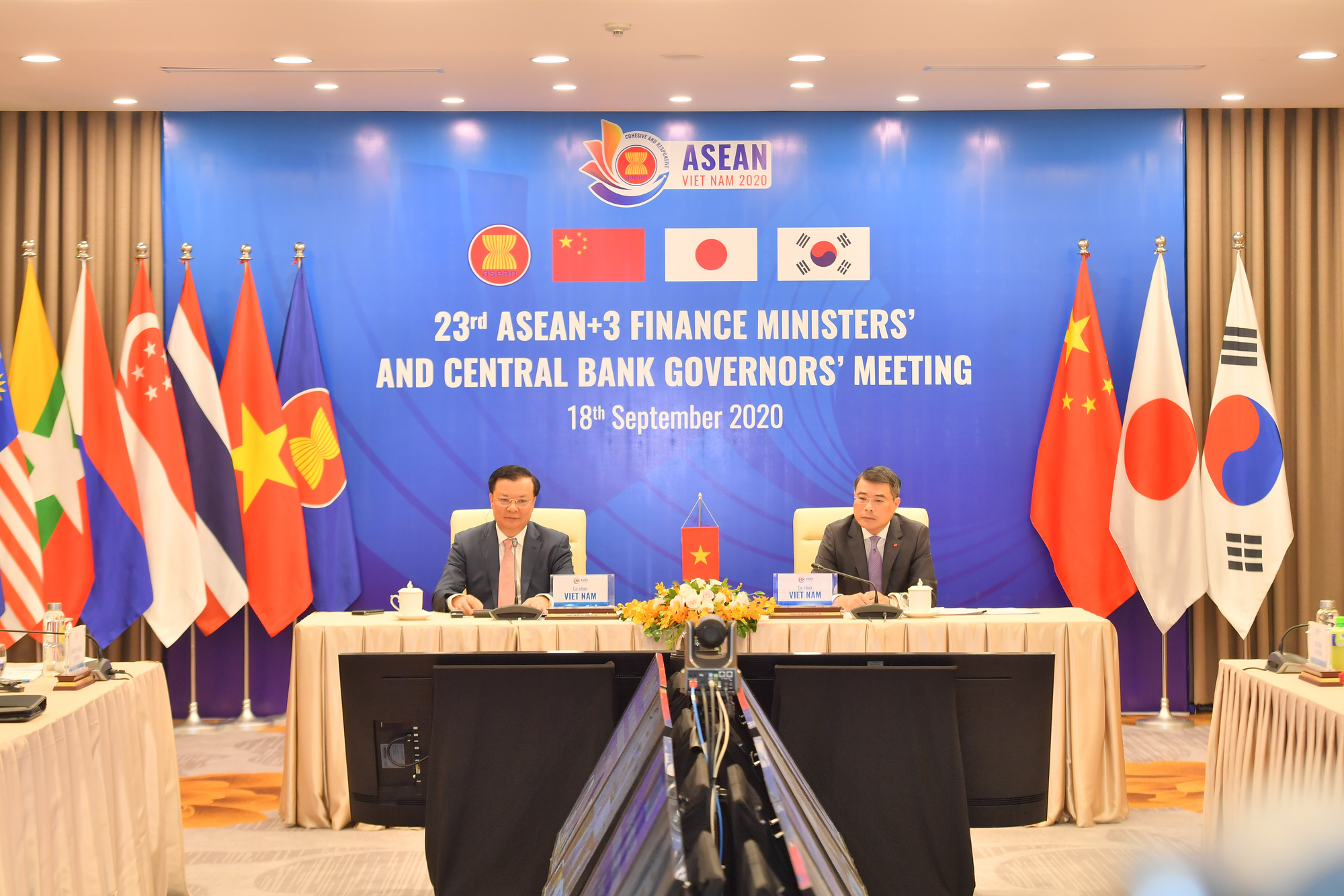 AFMGM+3: Hợp tác tài chính là yếu tố quan trọng hỗ trợ phục hồi kinh tế - Ảnh 1.