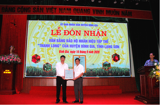 Lạng Sơn: Thêm 1 sản phẩm nông nghiệp nhận bằng bảo hộ nhãn hiệu tập thể - Ảnh 2. Lạng Sơn: Thêm 1 sản phẩm nông nghiệp nhận bằng bảo hộ nhãn hiệu tập thể - Ảnh 2.