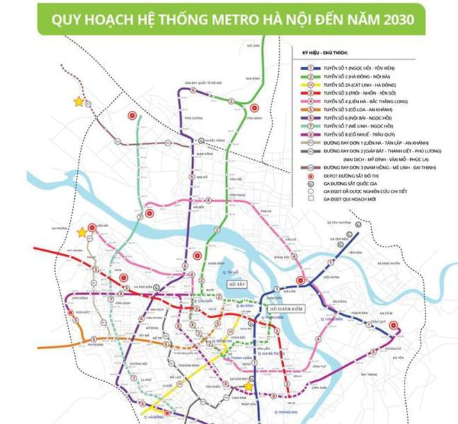 Hà Nội trình Thủ tướng dự án tuyến metro 65.400 tỷ đồng vốn đầu tư đi qua 7 quận huyện - Ảnh 1.