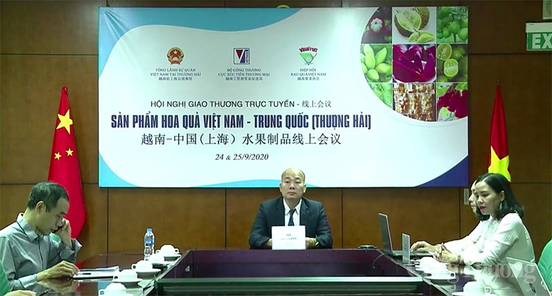 Trái cây Việt chinh phục thị trường Thượng Hải - Ảnh 1. Trái cây Việt chinh phục thị trường Thượng Hải - Ảnh 1.