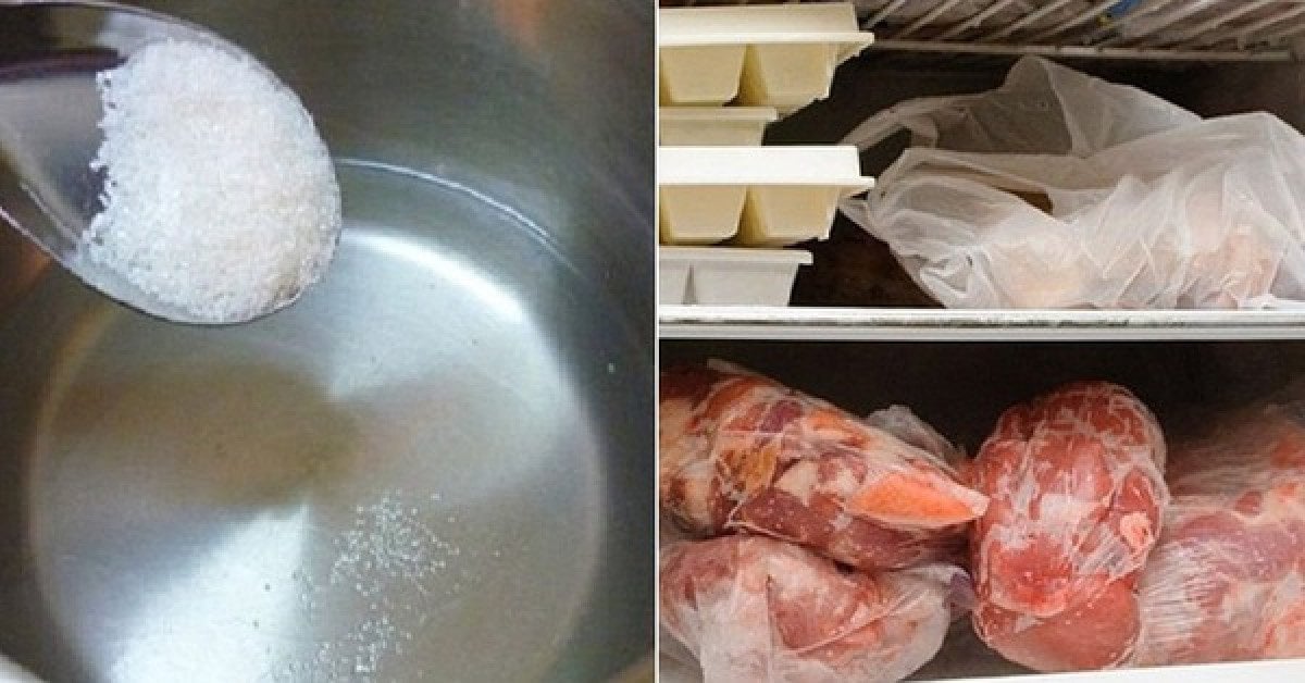 Mẹo rã đông bằng thứ gia vị chẳng ai ngờ tới, tiết kiệm thời gian, thịt lại mềm - Ảnh 2.
