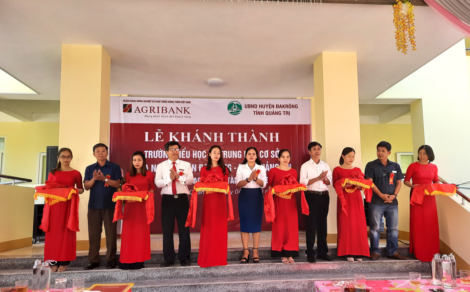 Ngân hàng Agribank xây trường học 5 tỷ đồng ở Quảng Trị - Ảnh 1.