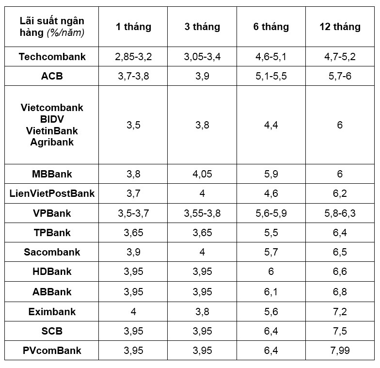 Gửi tiền vào ngân hàng nào khi lãi suất giảm mạnh? - Ảnh 2.