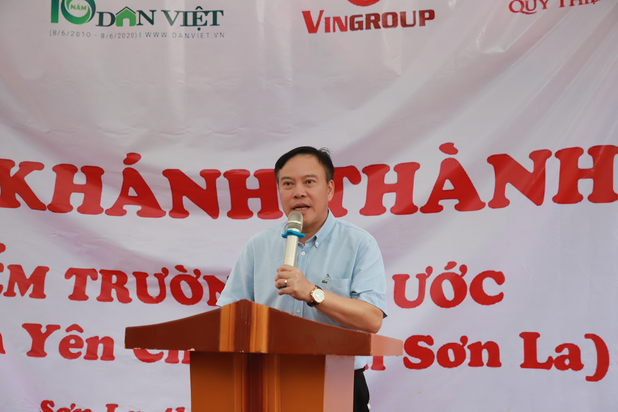 Gần trăm trẻ mầm non vùng cao biên giới Sơn La có điểm trường mơ ước - Ảnh 4.