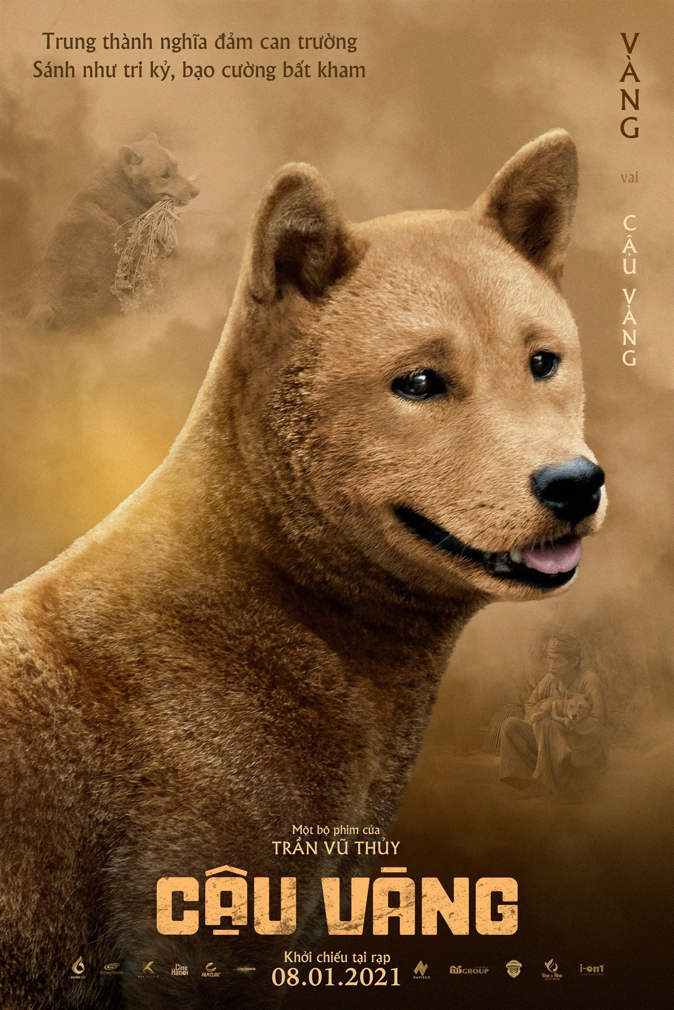 Tung poster giới thiệu nhân vật, &quot;Cậu Vàng&quot; lại khiến dân mạng dậy sóng vì điều này - Ảnh 1.