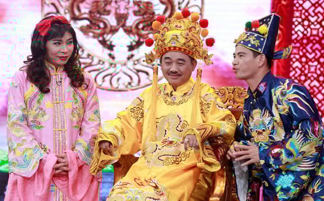 Nghệ sĩ Quốc Khánh được yêu mến với vai diễn Ngọc Hoàng.