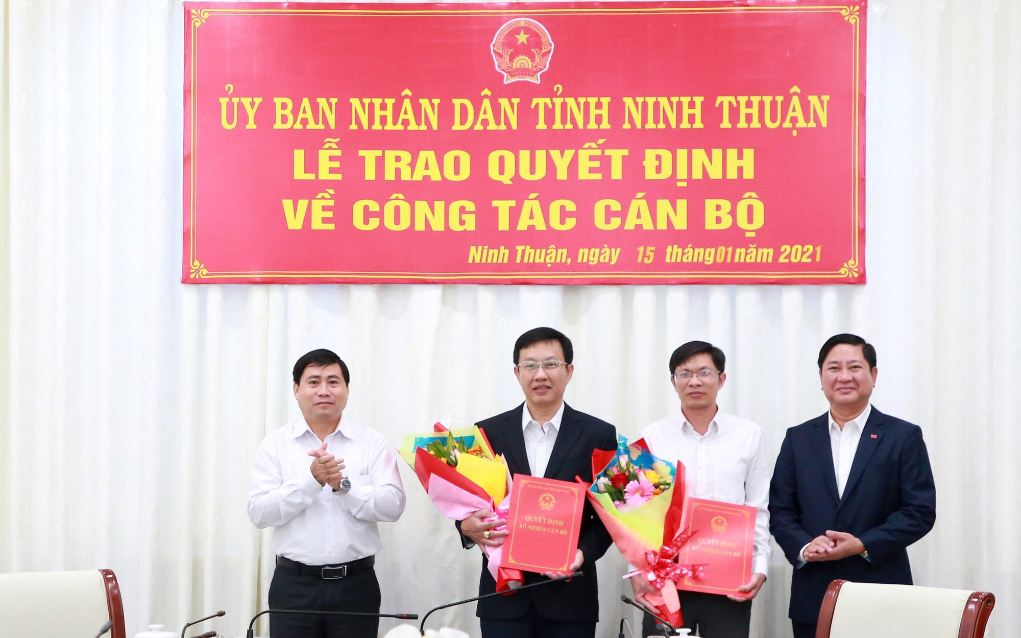 Ninh Thuận: Tân 2 Giám đốc mới là ai? - Ảnh 1. Ninh Thuận: Tân 2 Giám đốc mới là ai? - Ảnh 1.