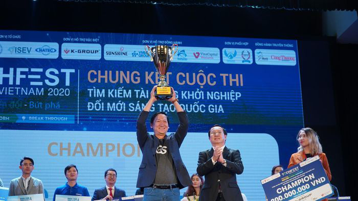 Quán quân Techfest Việt 2020 được rót vốn 1 triệu USD - Ảnh 1. Quán quân Techfest Việt 2020 được rót vốn 1 triệu USD - Ảnh 1.