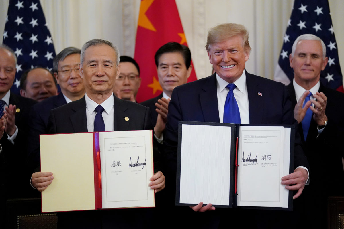 1 năm sau ngày ký thỏa thuận "đình chiến", Trung Quốc lại thất hứa với Trump - Ảnh 1. 1 năm sau ngày ký thỏa thuận "đình chiến", Trung Quốc lại thất hứa với Trump - Ảnh 1.