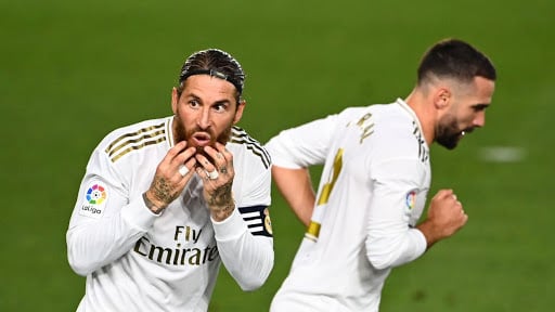 Hai ngôi sao trụ cột ở hàng thủ Real Madrid.