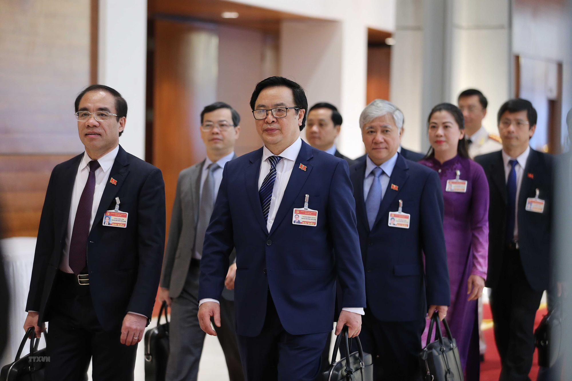 Ảnh: Ngày 29/1, Đại hội XIII tiếp tục làm việc về công tác nhân sự - Ảnh 18.