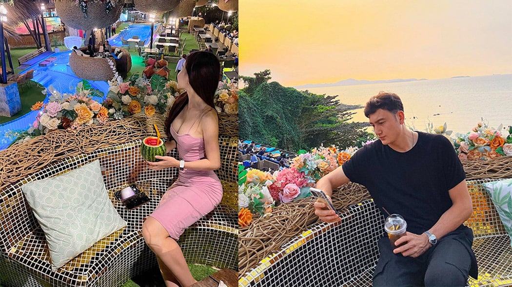 Đặng Văn Lâm lộ &quot;cảnh nóng&quot; tại bể bơi cùng bạn gái sexy Yến Xuân - Ảnh 3.