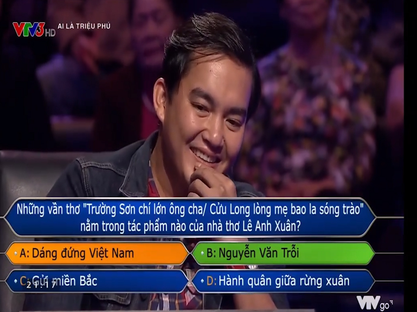 Video: Nín thở xem người đầu tiên quyết định trả lời câu 15 trong lịch sử chương trình &quot;Ai là triệu phú&quot; - Ảnh 3.