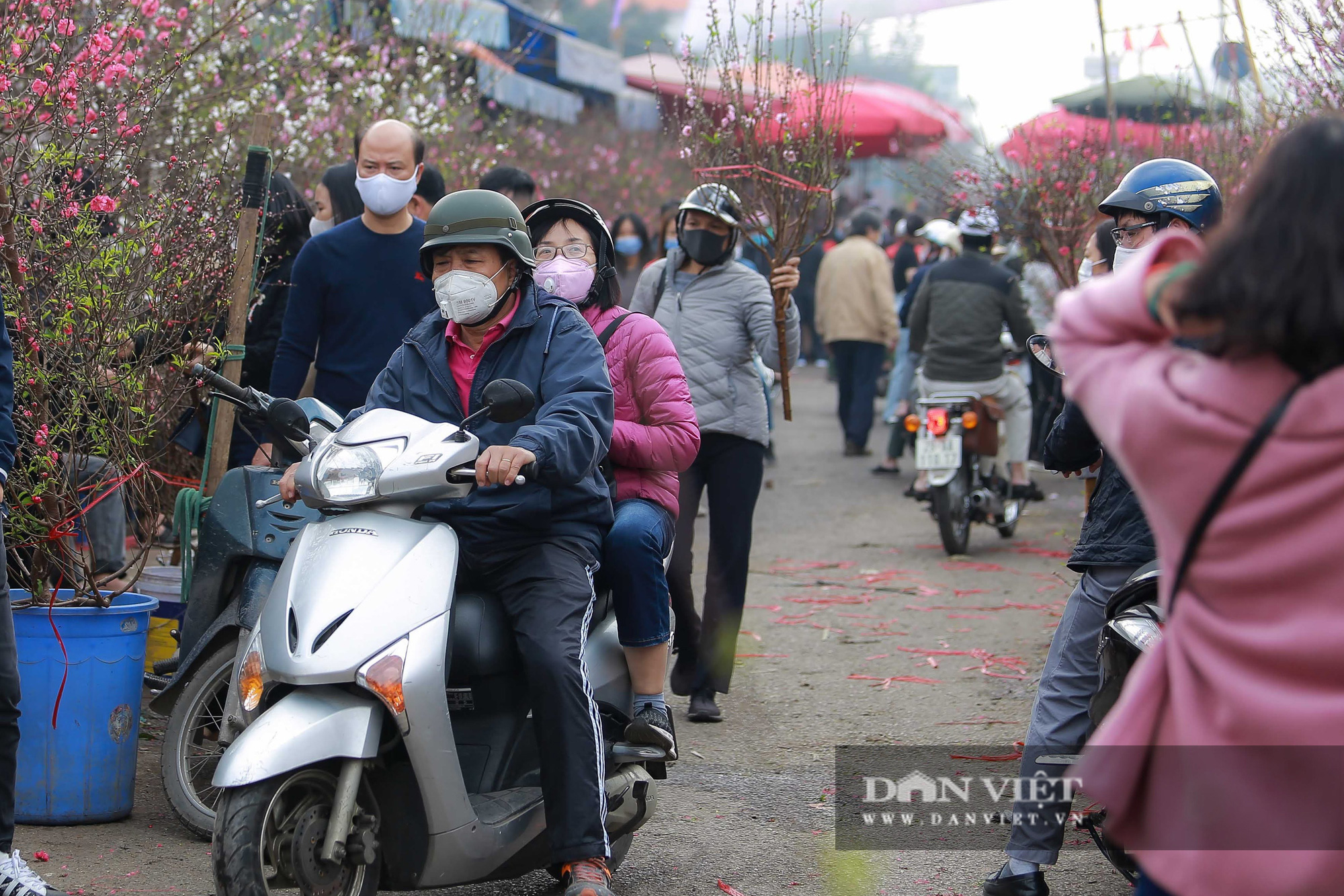 Chợ hoa Quảng Bá tấp nập những ngày cuối năm - Ảnh 2.