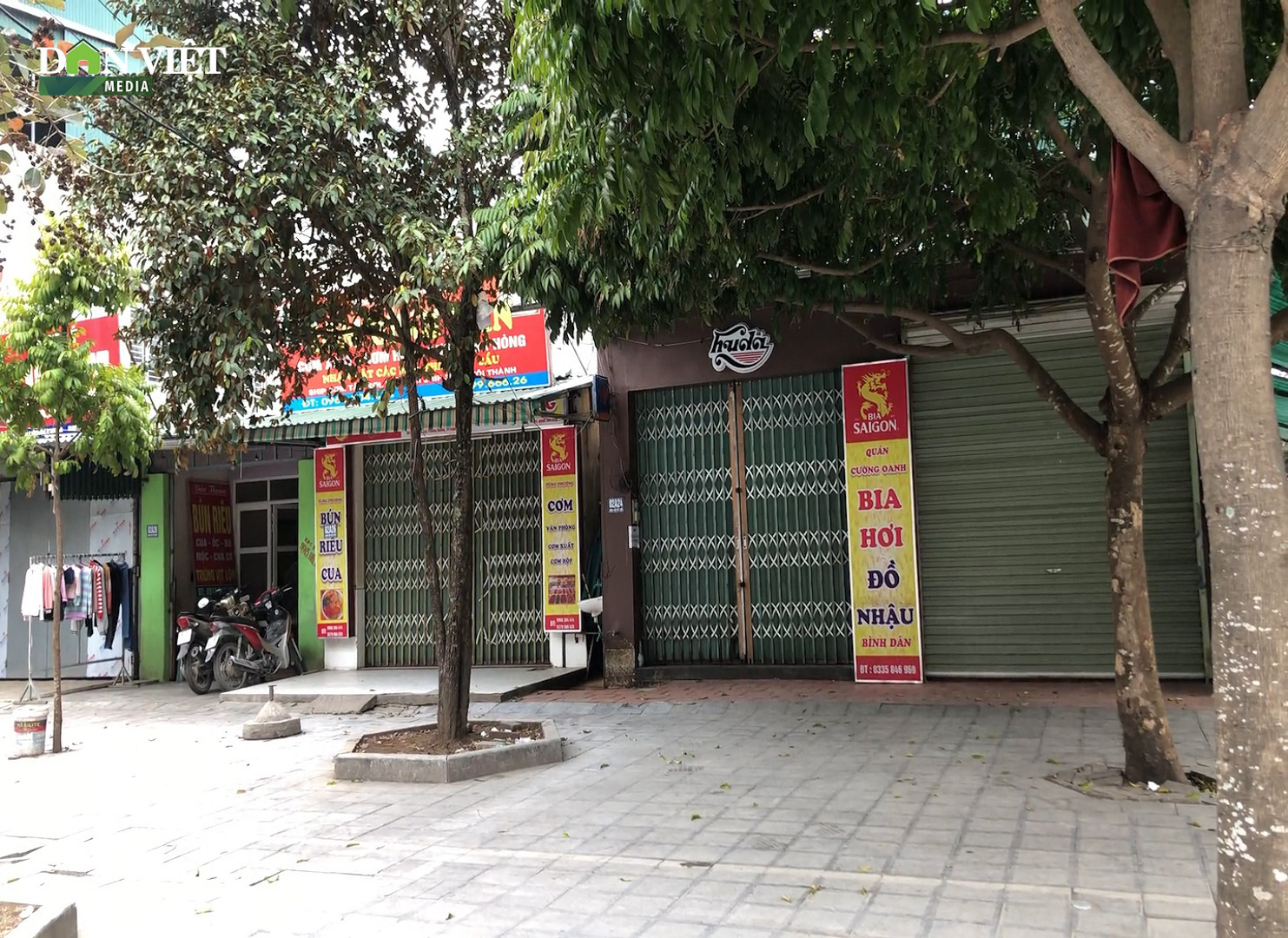 Thanh Hóa: Nhiều cửa hàng quán ăn uống, giải trí ngoài trời tạm đóng cửa chống dịch covid-19 - Ảnh 2.