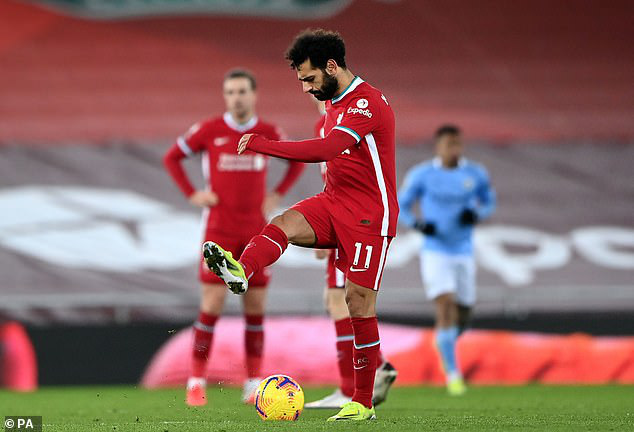 Salah chỉ có thể hướng tới mục tiêu top 4.
