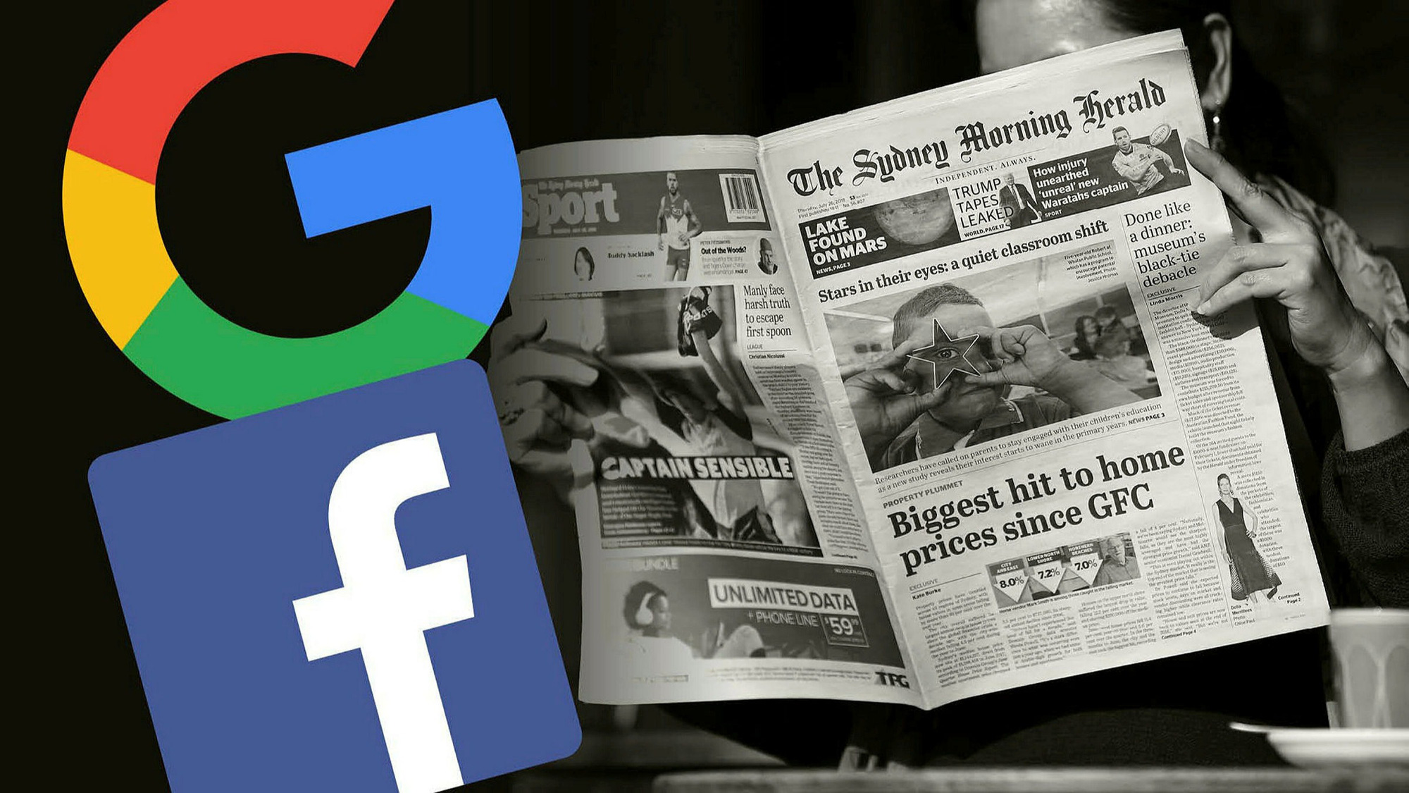 Úc quyết không nhượng bộ Facebook - Ảnh 1. Úc quyết không nhượng bộ Facebook - Ảnh 1.
