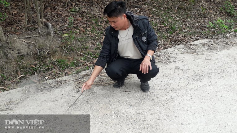Thái Nguyên: Đường bê tông chưa nghiệm thu đã nát như tươm, đá sỏi lô nhô  - Ảnh 5.