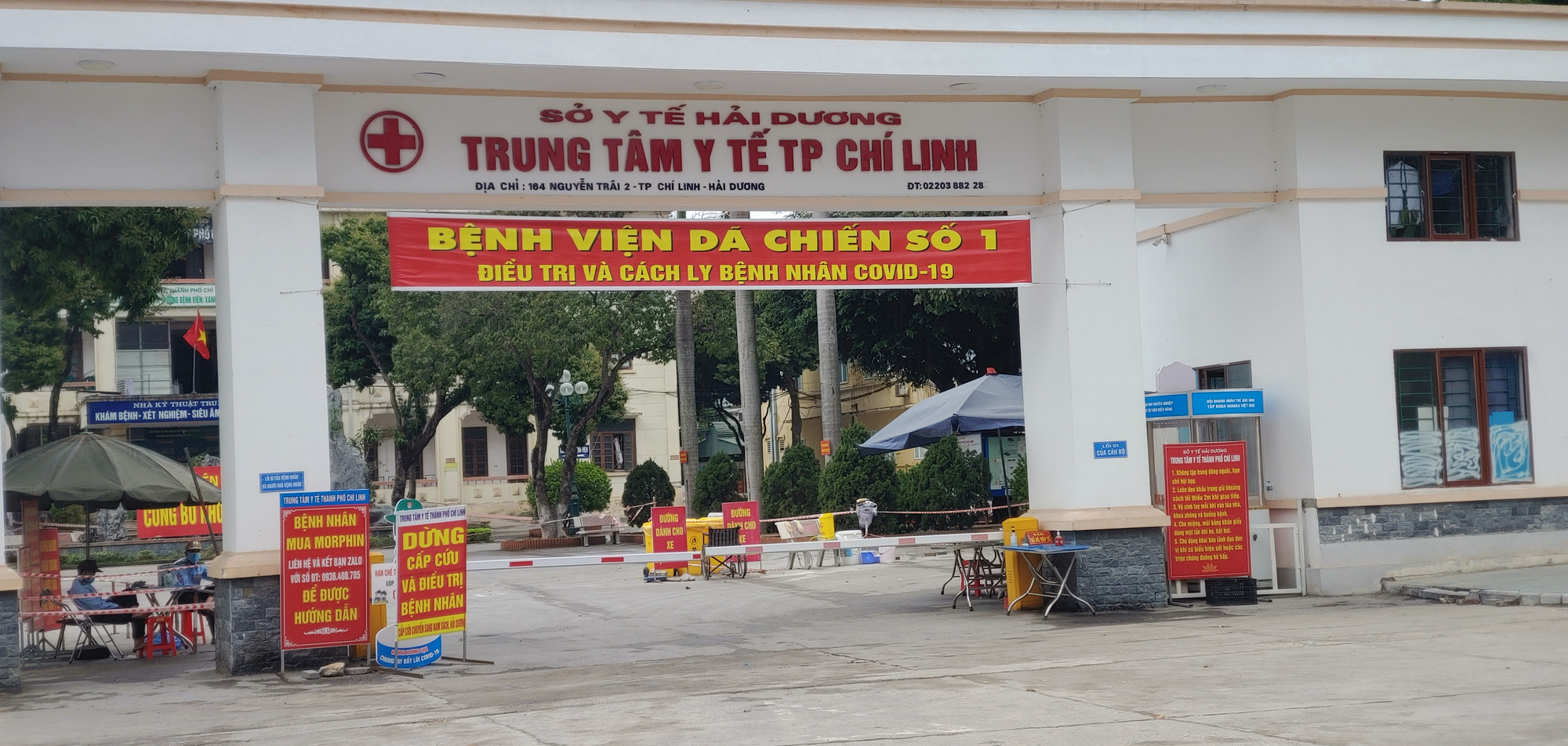 Hải Dương: Bệnh nhân Covid-19 giảm mạnh, Bệnh viện dã chiến số 1 ở TP. Chí Linh giải thể - Ảnh 1.