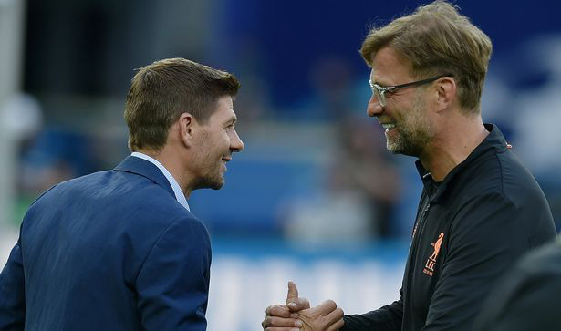 Gerrard được cơ cấu thay Klopp ở Liverpool.