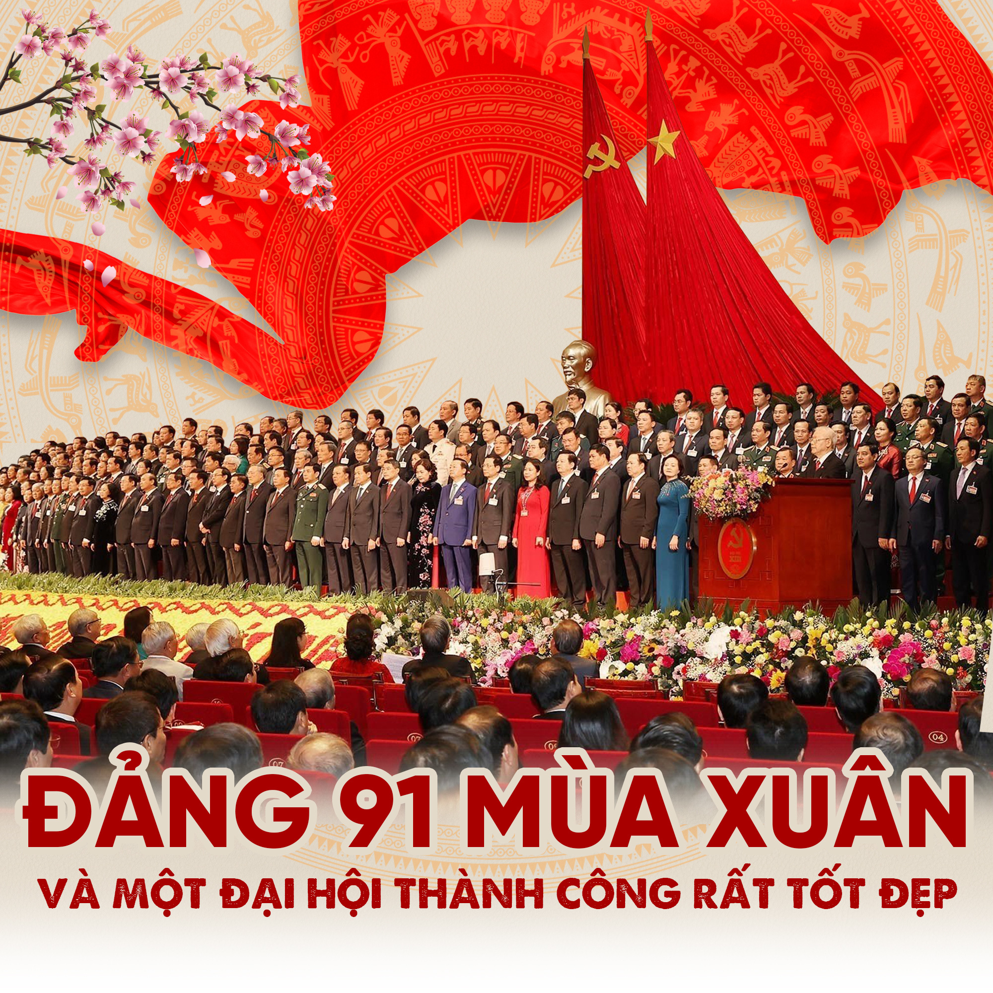 Đảng 91 mùa xuân và một Đại hội thành công rất tốt đẹp - Ảnh 1.