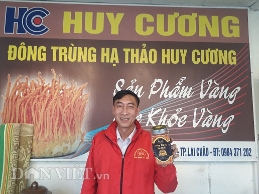 Trồng nấm đông trùng hạ thảo thuận tự nhiên, anh nông dân Lai Châu kiếm bộn tiền - Ảnh 3.