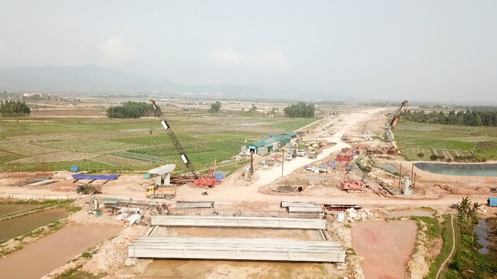 Phấn đấu hoàn thành đường nối cao tốc Hạ Long – Hải Phòng với đường tỉnh 338 trong tháng 5/2021 - Ảnh 1. Phấn đấu hoàn thành đường nối cao tốc Hạ Long – Hải Phòng với đường tỉnh 338 trong tháng 5/2021 - Ảnh 1.