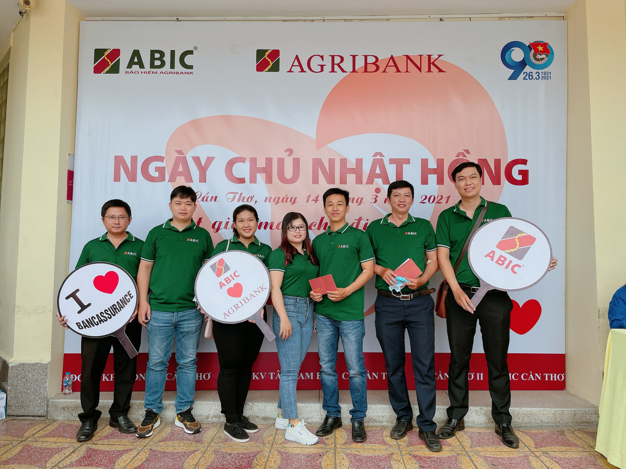 &quot;Ngày Chủ nhật hồng&quot; của tuổi trẻ Agribank và ABIC Cần Thơ - Ảnh 3.