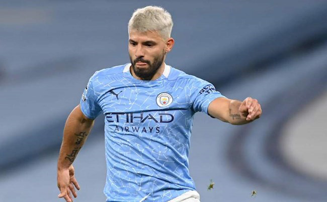 Aguero chưa lấy lại phong độ sau chấn thương.