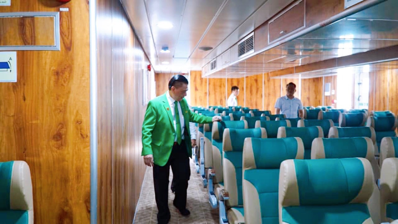 Những hình ảnh lung linh về tàu cao tốc Mai Linh - Ảnh 9.