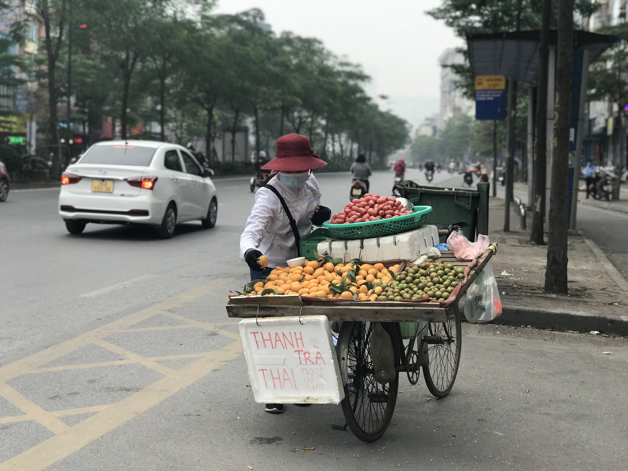 "Sốt" thanh trà dọc vỉa hè Hà Nội, giá 200.000 đồng/kg - Ảnh 1. "Sốt" thanh trà dọc vỉa hè Hà Nội, giá 200.000 đồng/kg - Ảnh 1.