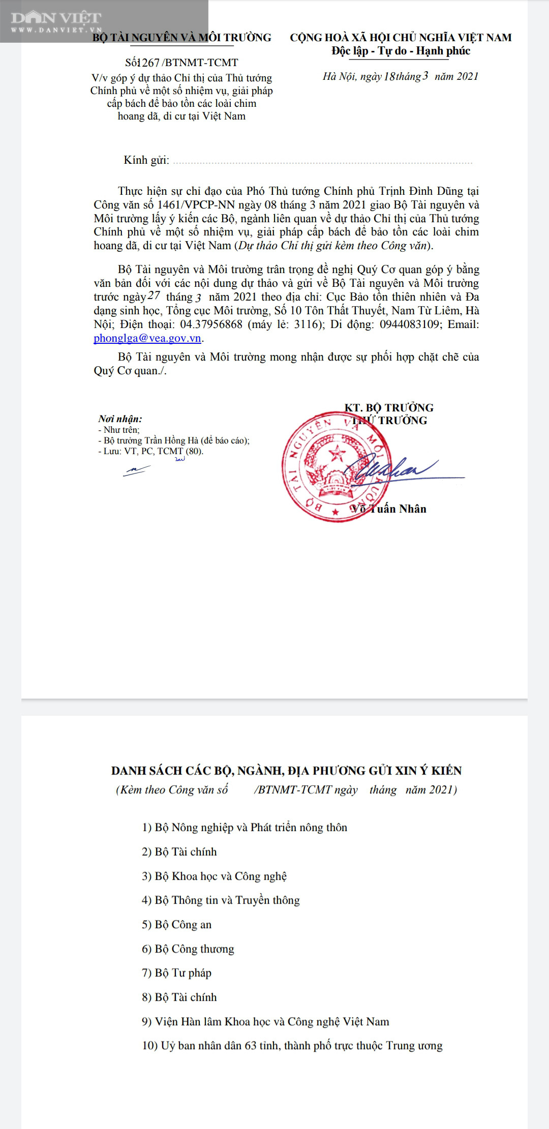 Bộ TNMT lấy ý kiến 9 Bộ ngành và 63 tỉnh thành về giải pháp cấp bánh để bảo vệ chim hoang dã, di cư - Ảnh 3.