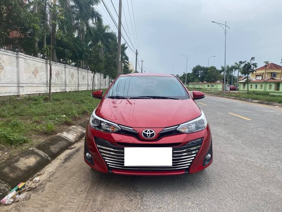 Toyota Vios bản G chạy 1 vạn 3 km, màu đỏ, giá bán cực sốc - Ảnh 1.