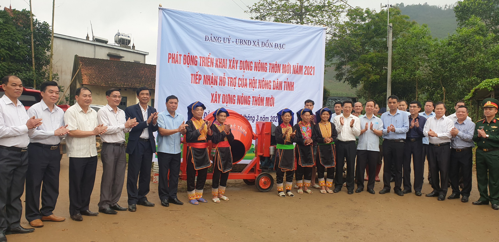 Hội Nông dân tỉnh Quảng Ninh chung tay giúp Đồn Đạc xây dựng nông thôn mới - Ảnh 1.