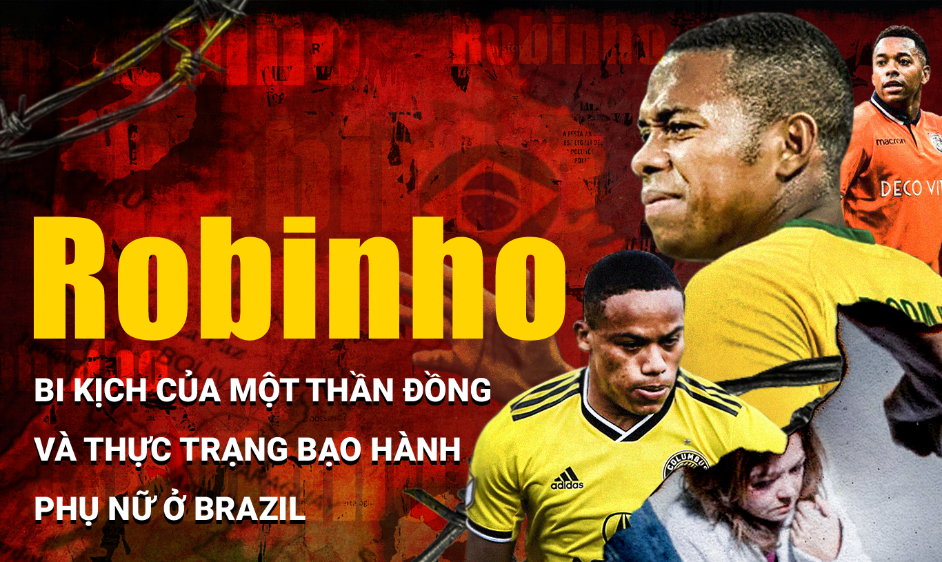 Robinho: Bi kịch &quot;thần đồng&quot; và nạn bạo hành phụ nữ ở Brazil - Ảnh 1.