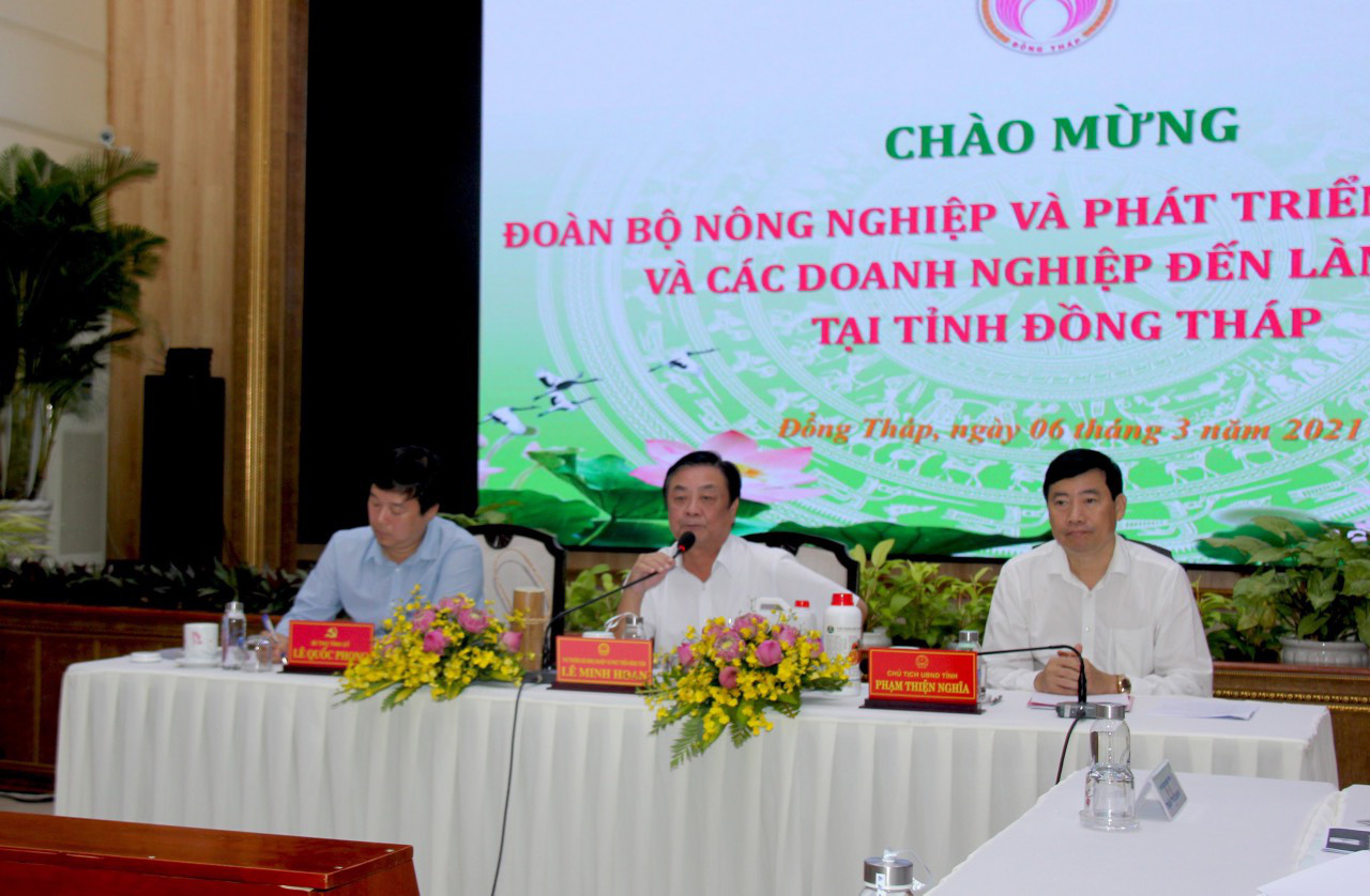 Bộ NNPTNT làm việc tại Đồng Tháp: Các tập đoàn lớn nhìn thấy cơ hội gì tại &quot;thủ phủ&quot; sen miền Tây? - Ảnh 1.