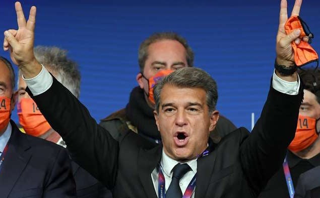 Vì sao Laporta &quot;1 mình 1 ngựa&quot; trong cuộc đua chủ tịch Barcelona? - Ảnh 1.