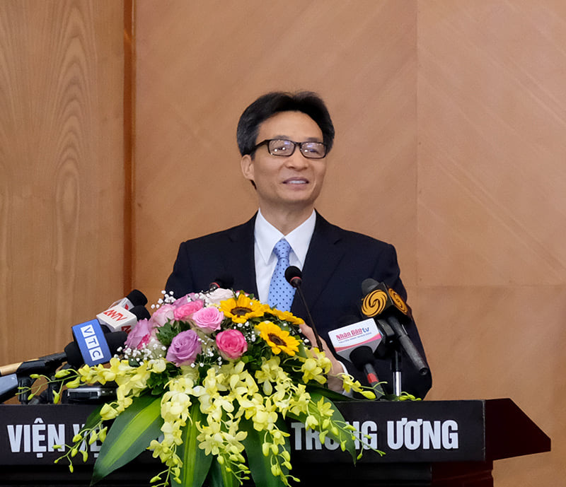 Phó Thủ tướng Vũ Đức Đam: Việt Nam sẽ sử dụng tốt món quà vắc xin Covid-19 của COVAX - Ảnh 1.
