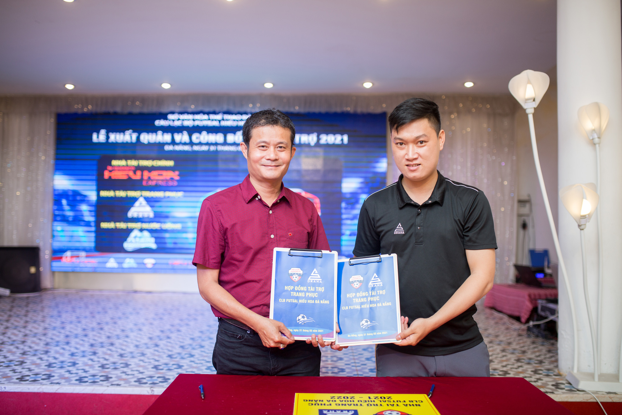 Câu lạc bộ Futsal Hiếu Hoa Đà Nẵng FC xuất quân tham dự giải Futsal vô địch quốc gia 2021 - Ảnh 2.