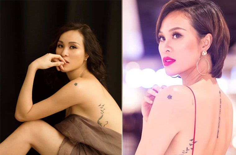 Người đẹp Vbiz nào sở hữu hình xăm độc đáo nhất? - Ảnh 6.