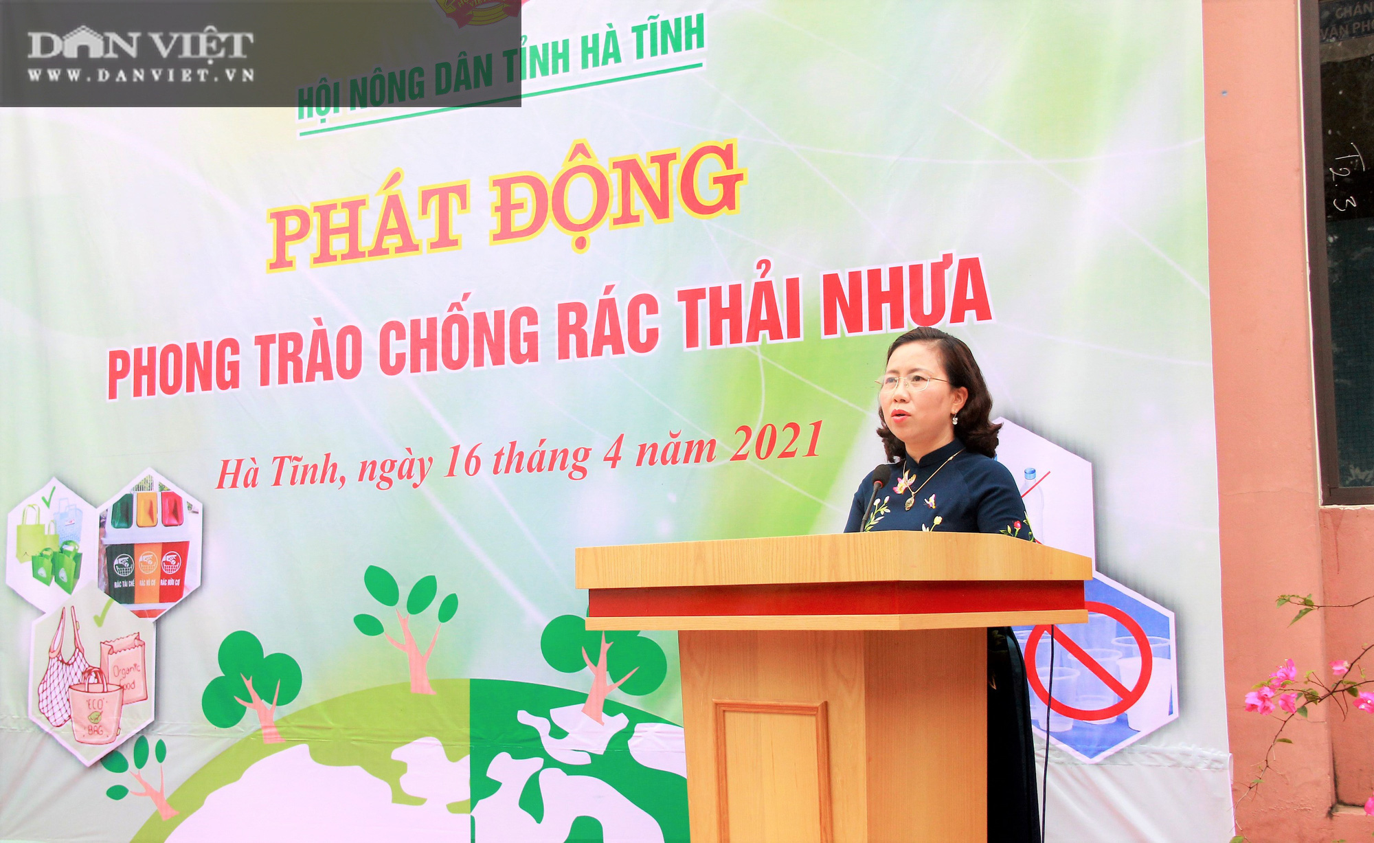 Hội Nông dân Hà Tĩnh phát động phong trào “Chống rác thải nhựa” - Ảnh 2.