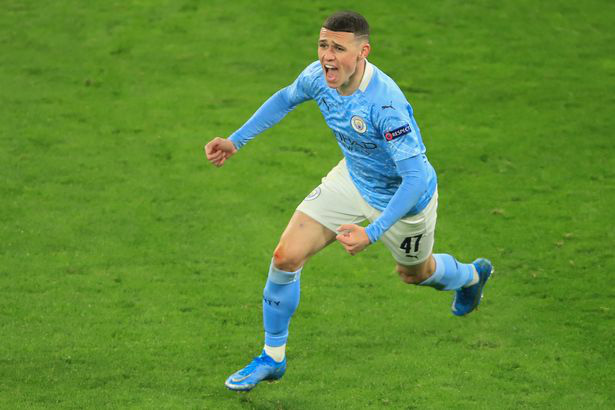 Foden phát triển mạnh dưới thời Guardiola.