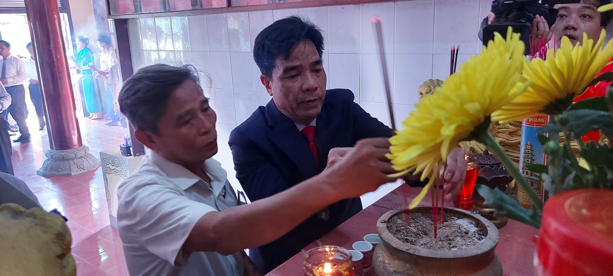 Trung ương Hội Nông dân Việt Nam về nguồn tưởng nhớ các anh hùng nông dân - Ảnh 4.