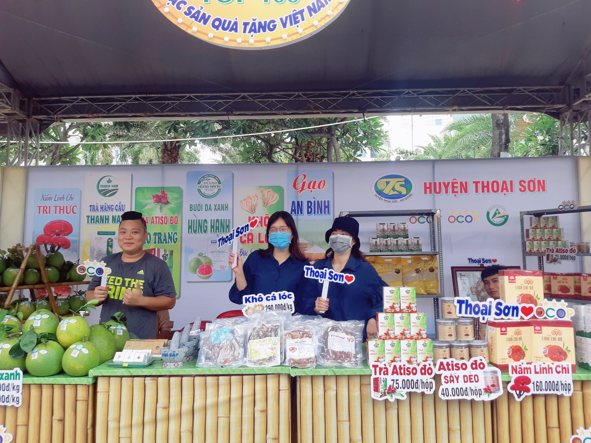 Sản phẩm OCOP 24 tỉnh, thành hội tụ tại Châu Đốc An Giang - Ảnh 3.