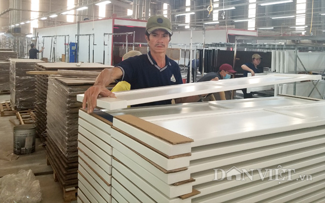Công ty CP gỗ Dầu Tiếng (huyện Dầu Tiếng, Bình Dương) có đơn hàng xuất khẩu đến hết tháng 6 năm nay