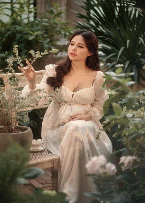 Phanh Lee khiến dân tình phát sốt với nhan sắc xinh đẹp rạng ngời khi mang thai ở tháng thứ 6 - Ảnh 6.