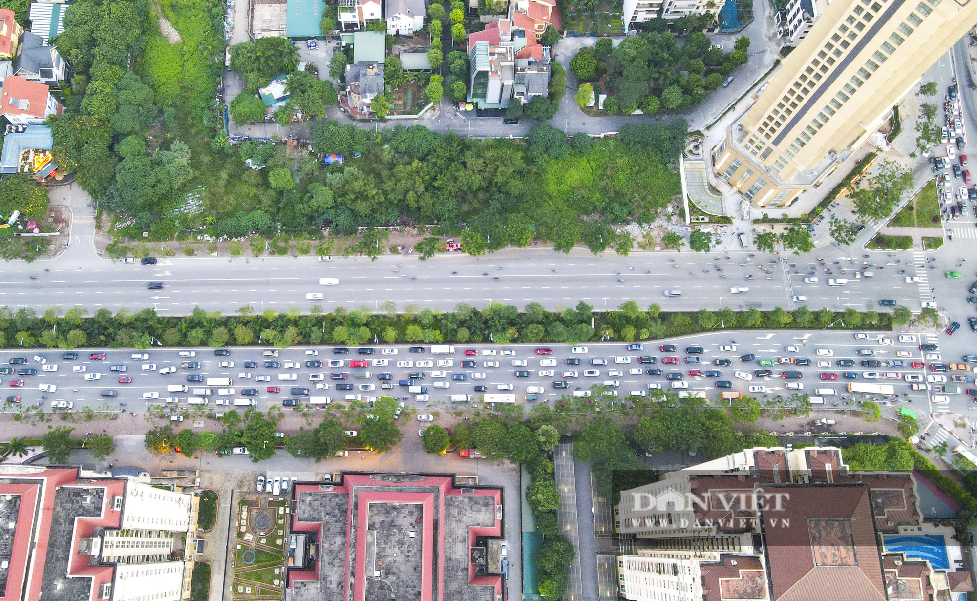 Điểm mặt những tuyến đường nhiều tầng cây xanh ở Hà Nội - Ảnh 5.