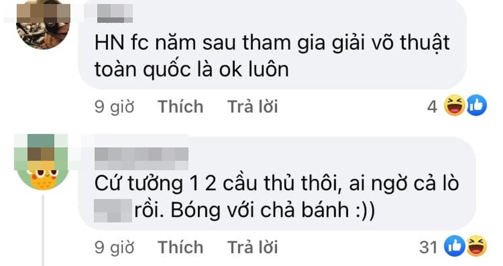 Hà Nội FC của bầu Hiển đá xấu, người hâm mộ đề xuất thi... võ thuật - Ảnh 2.