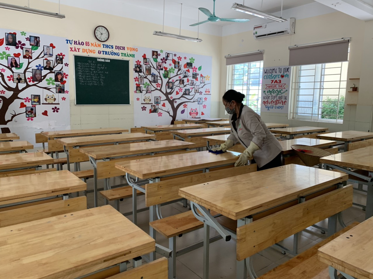Dịch Covid-19 ở Hà Nội: Học sinh nào trở về từ vùng dịch không được đến trường - Ảnh 1.